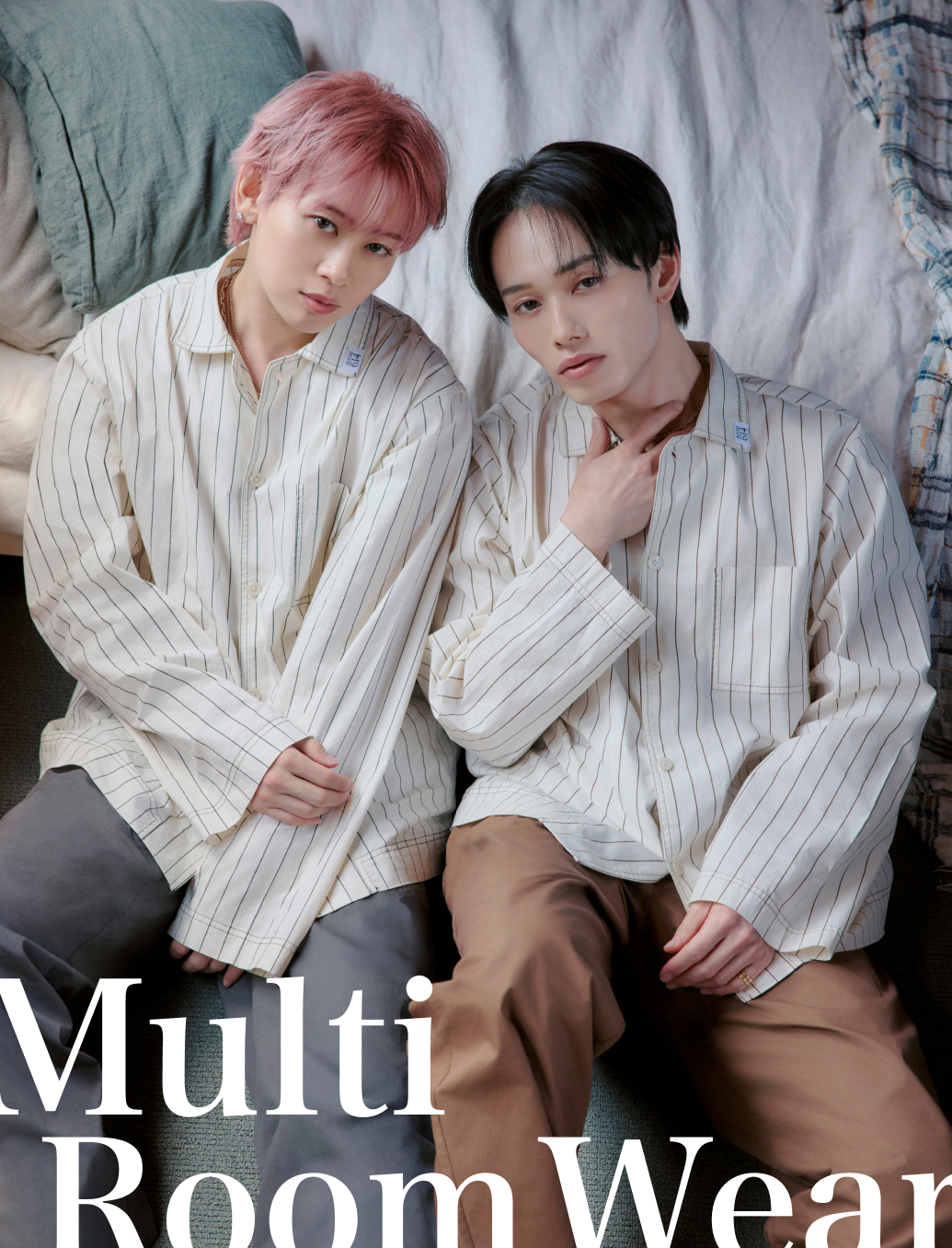 CHARCOAL STRIPE SHIRT