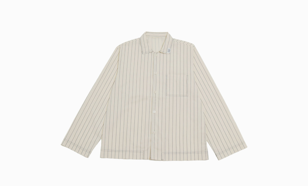 CHARCOAL STRIPE SHIRT